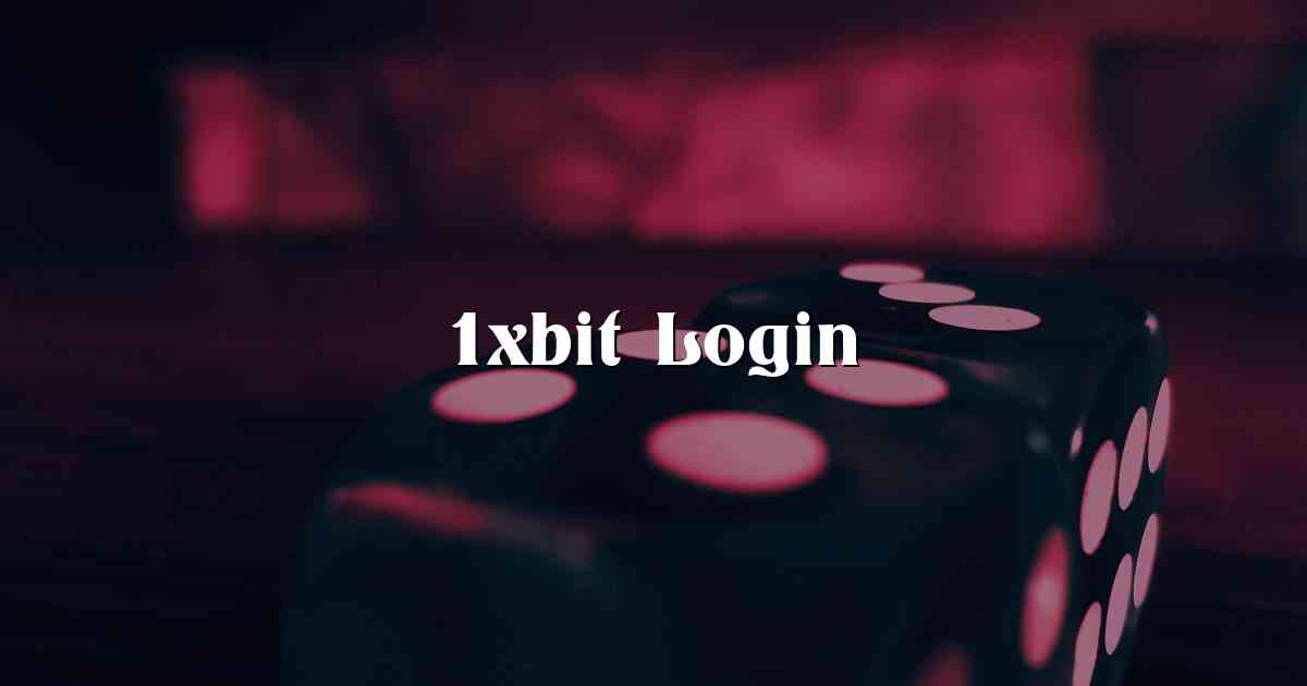 1xbit Login